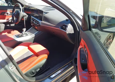 2024 BMW M3 Competition xDrive from USA, damaged, VIN WBS43AY05RFS97840